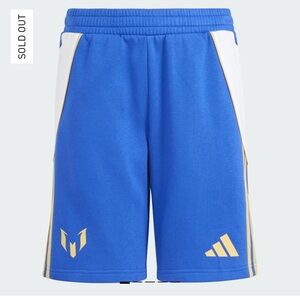 Adidas Soft Fleece Shorts, Messi, S